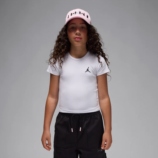 Zdjęcie produktu T-shirt dla dużych dzieci Jordan Brooklyn Essentials - Biel