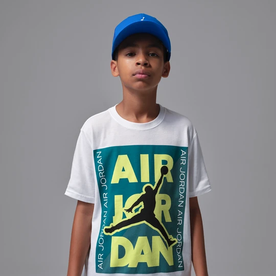 Zdjęcie produktu T-shirt dla dużych dzieci Jordan City - Biel