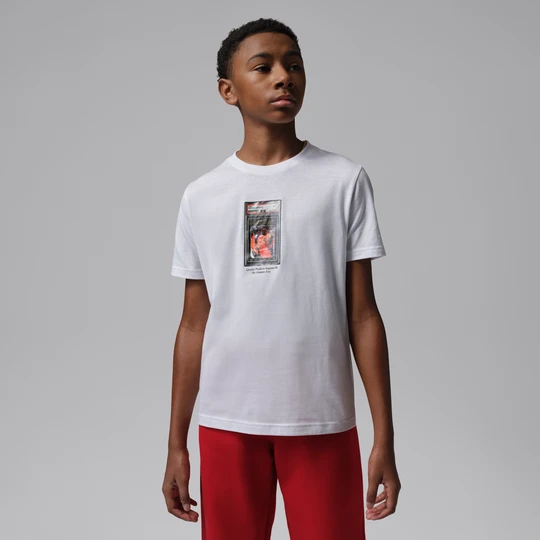 Zdjęcie produktu T-shirt dla dużych dzieci Jordan Mint 10 - Biel