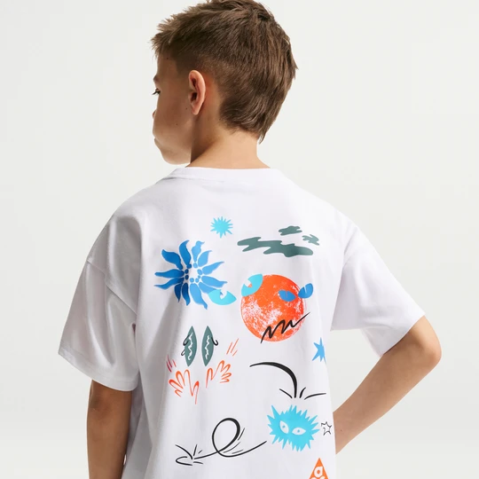 Zdjęcie produktu T-shirt dla dużych dzieci Max90 Nike ACG - Biel