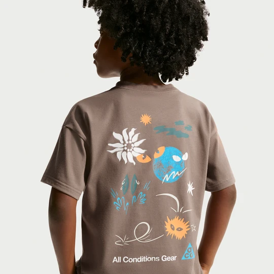 Zdjęcie produktu T-shirt dla dużych dzieci Max90 Nike ACG - Brązowy