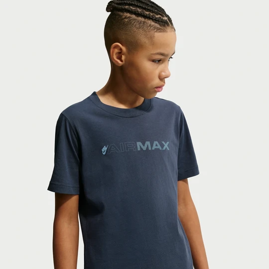 Zdjęcie produktu T-shirt dla dużych dzieci Nike Air Max - Niebieski