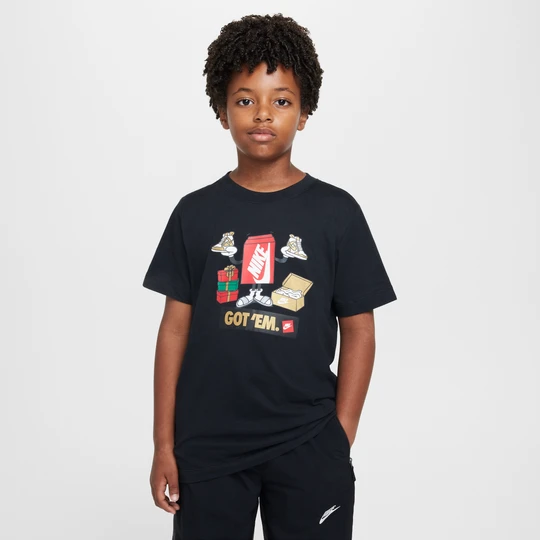 Zdjęcie produktu T-shirt dla dużych dzieci Nike - Czerń