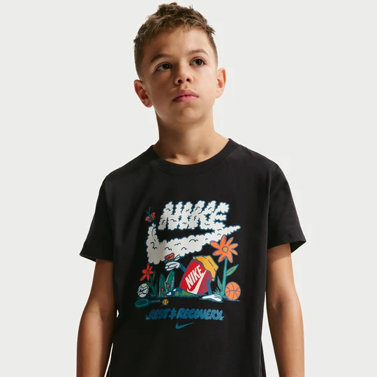 Zdjęcie produktu T-shirt dla dużych dzieci Nike - Czerń
