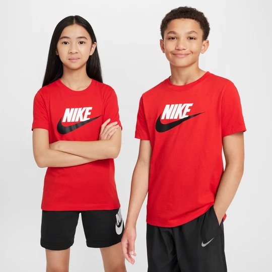 Zdjęcie produktu T-shirt dla dużych dzieci Nike - Czerwony
