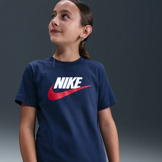 Zdjęcie produktu T-shirt dla dużych dzieci Nike - Niebieski