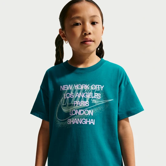 Zdjęcie produktu T-shirt dla dużych dzieci Nike - Niebieski
