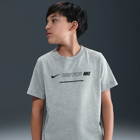 Zdjęcie produktu T-shirt dla dużych dzieci Nike - Szary