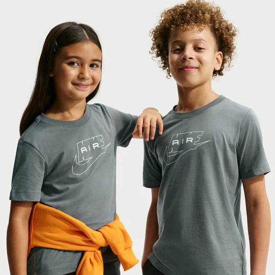 Zdjęcie produktu T-shirt dla dużych dzieci Nike - Szary