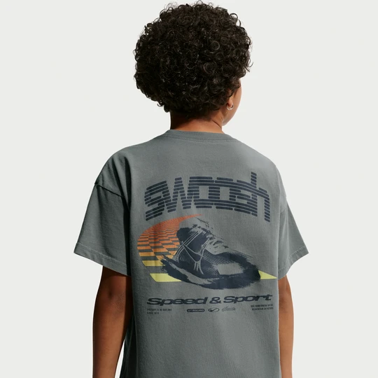 Zdjęcie produktu T-shirt dla dużych dzieci Nike - Szary