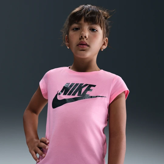 Zdjęcie produktu T-shirt dla małych dzieci Futura Nike - Różowy