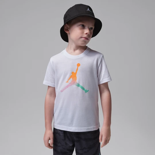 Zdjęcie produktu T-shirt dla małych dzieci Jordan Tie Dye Jumpman - Biel