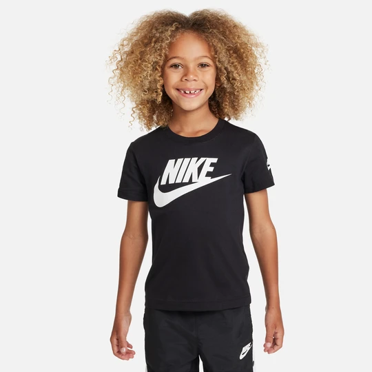 Zdjęcie produktu T-shirt dla małych dzieci Futura Evergreen Nike - Czerń