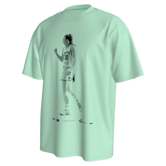 Zdjęcie produktu T-shirt do koszykówki Dri-FIT Nike Sabrina - Zieleń