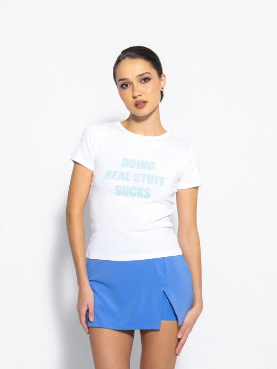 Zdjęcie produktu T-shirt drrs slim Local Heroes Biały