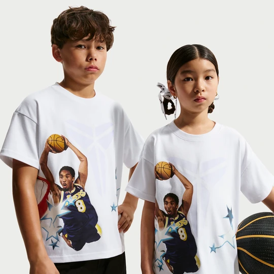 Zdjęcie produktu T-shirt dziecięcy Dri-FIT Max90 Kobe - Biel Nike