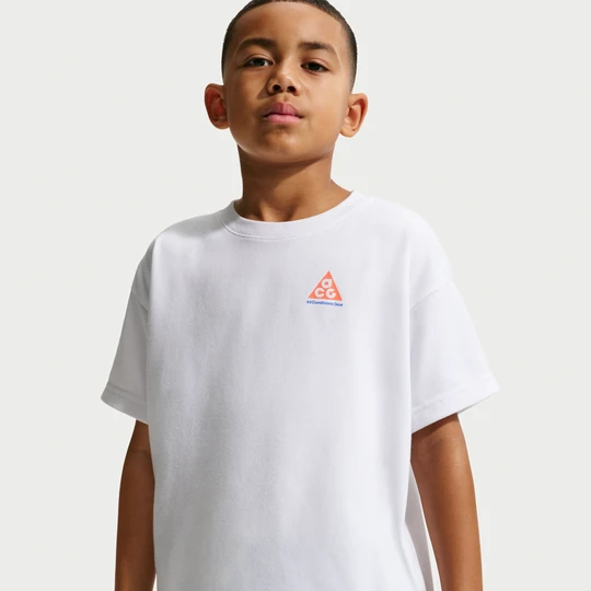 Zdjęcie produktu T-shirt dziecięcy Dri-FIT Max90 Nike ACG - Biel