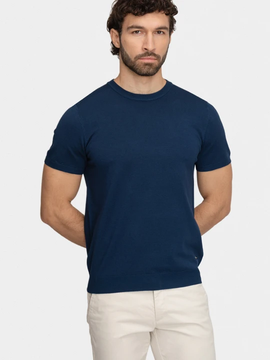 Zdjęcie produktu T-shirt FRANCO 01005A75GSA Giacomo Conti granatowy