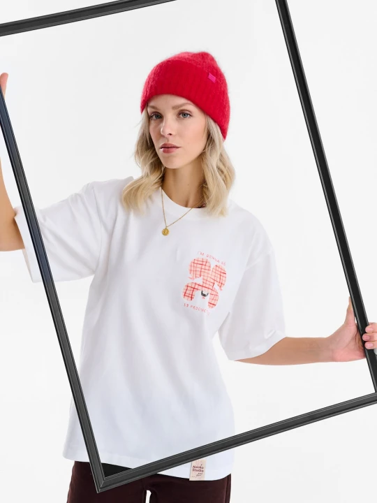 Zdjęcie produktu T-shirt Hide from Monday x Kit Agar XS / S