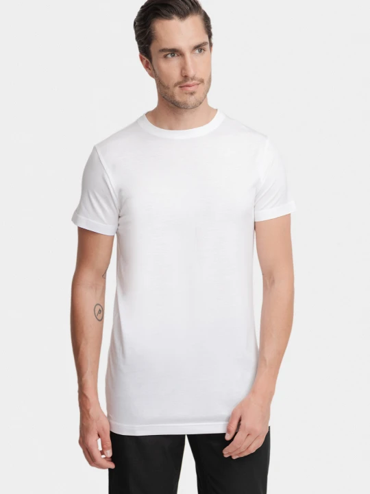 Zdjęcie produktu T-shirt ILYA 01002C00GSA Giacomo Conti bialy