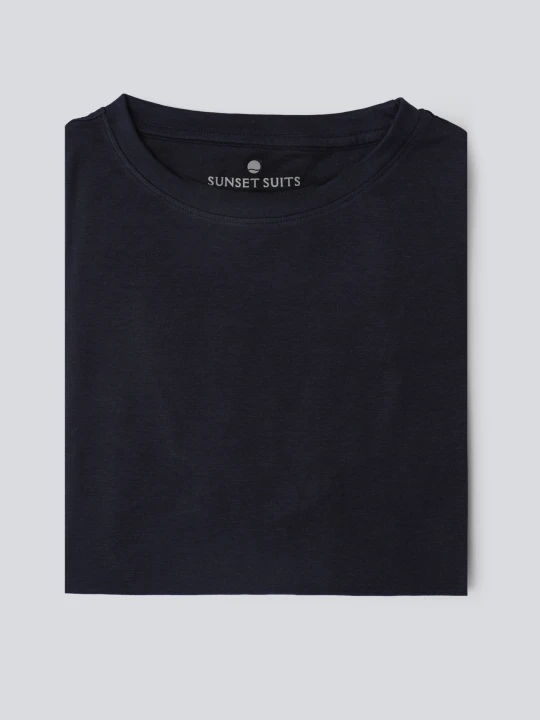 Zdjęcie produktu T-shirt ILYA 01002D75GSA Giacomo Conti granatowy