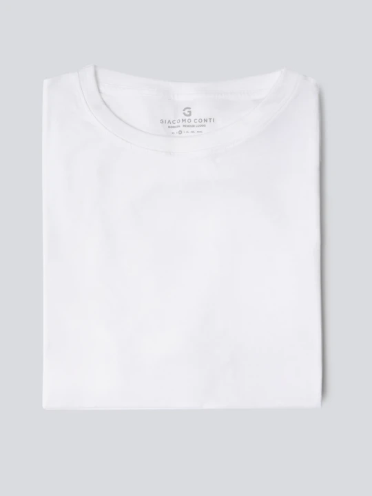 Zdjęcie produktu T-shirt IVO 01002B00GSA Giacomo Conti bialy
