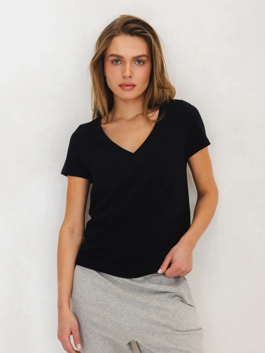 Zdjęcie produktu T-SHIRT KLARA CZARNY L - Flawless