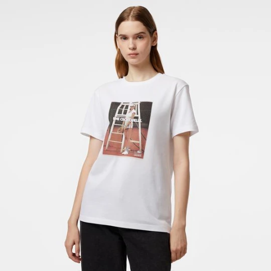Zdjęcie produktu T-shirt Lacoste z nadrukiem z piki