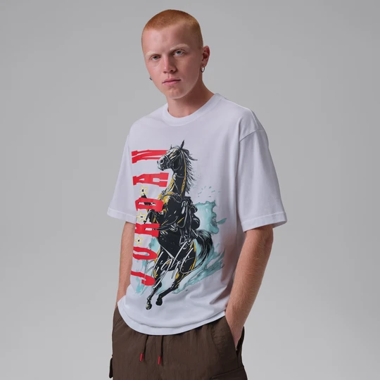 Zdjęcie produktu T-shirt męski Jordan Flight - Biel