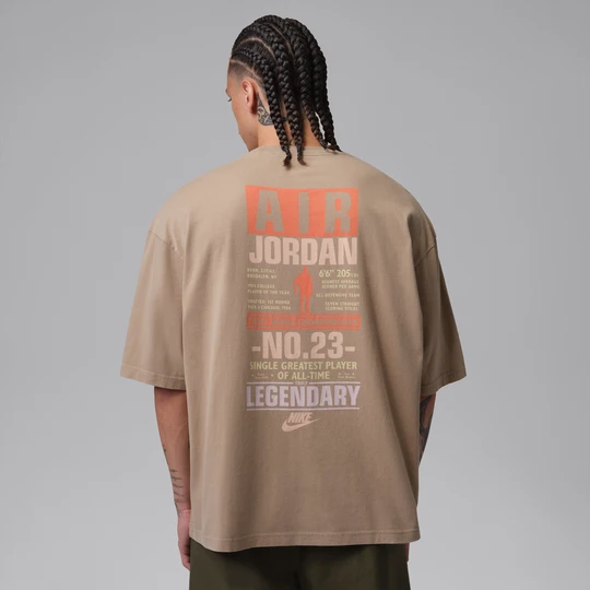 Zdjęcie produktu T-shirt męski Jordan Flight - Brązowy