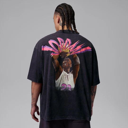 Zdjęcie produktu T-shirt męski Jordan Flight - Czerń