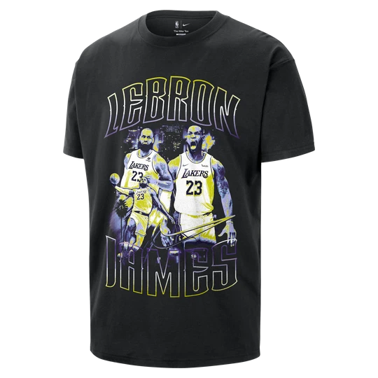 Zdjęcie produktu T-shirt męski LeBron Nike NBA - Czerń