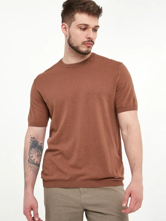 Zdjęcie produktu T-shirt męski lniany LIU JO