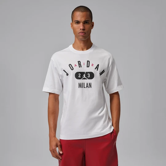 Zdjęcie produktu T-shirt męski Mediolan Jordan - Biel
