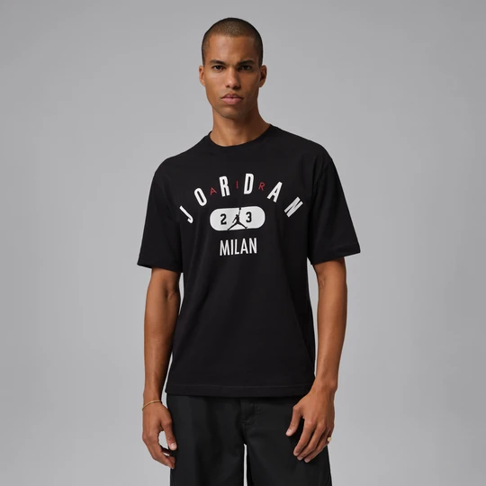 Zdjęcie produktu T-shirt męski Mediolan Jordan - Czerń