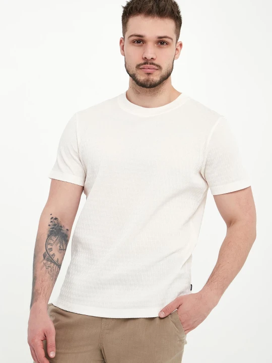 Zdjęcie produktu T-shirt męski merceryzowany Raulos JOOP!