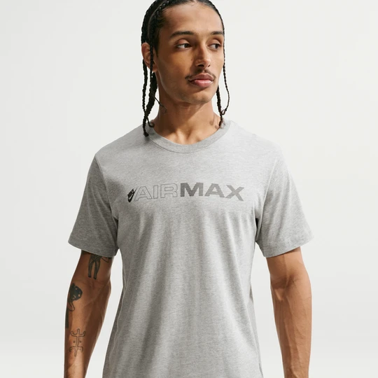 Zdjęcie produktu T-shirt męski Nike Air Max - Szary