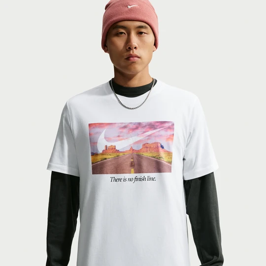 Zdjęcie produktu T-shirt męski Nike - Biel