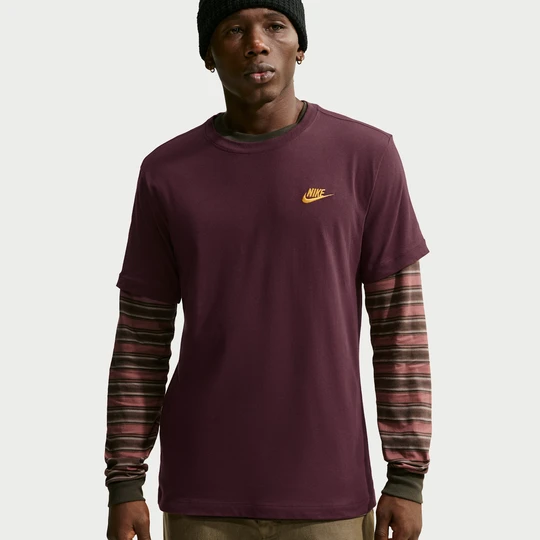 Zdjęcie produktu T-shirt męski Nike Club - Czerwony