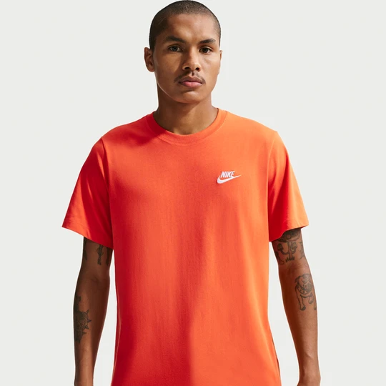 Zdjęcie produktu T-shirt męski Nike Club - Pomarańczowy