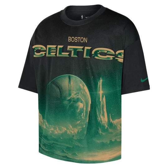 Zdjęcie produktu T-shirt męski Nike NBA Boston Celtics Courtside - Czerń