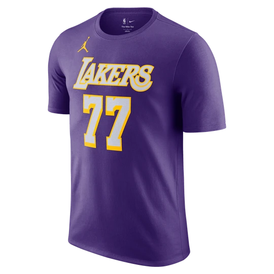 Zdjęcie produktu T-shirt męski Nike NBA Statement Los Angeles Lakers Essentials - Fiolet