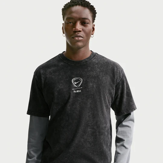 Zdjęcie produktu T-shirt męski Nike SB Mad 90 Pack „Hypervenom” - Czerń