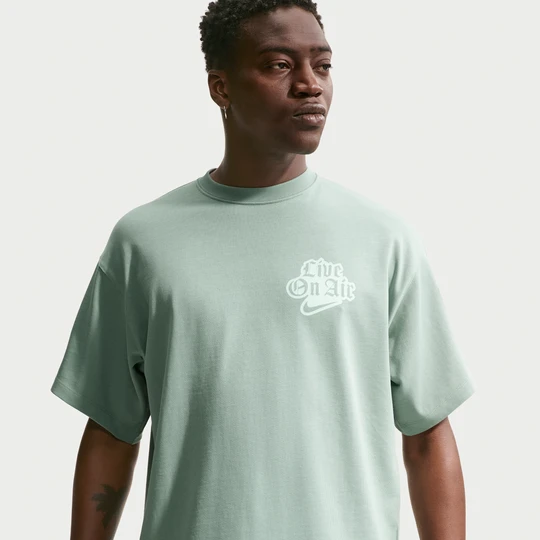 Zdjęcie produktu T-shirt męski Nike Solo Swoosh - Zieleń