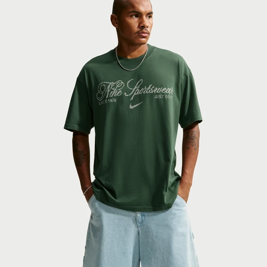 Zdjęcie produktu T-shirt męski Nike - Zieleń