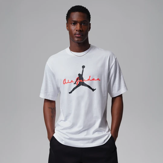 Zdjęcie produktu T-shirt męski z grafiką Jordan Brooklyn - Biel
