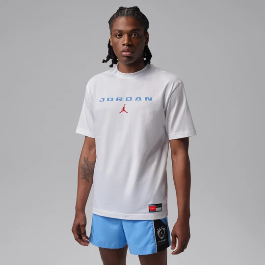 Zdjęcie produktu T-shirt męski z grafiką Jordan Brooklyn - Biel