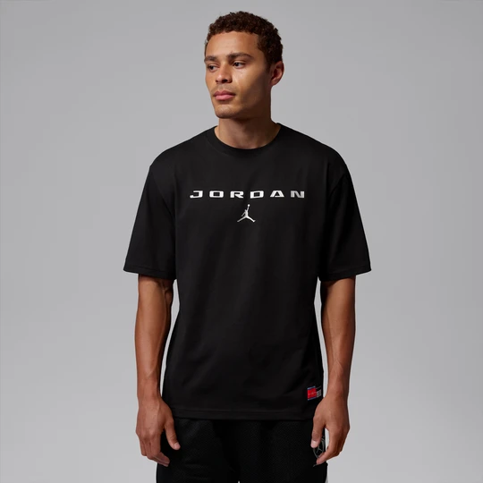 Zdjęcie produktu T-shirt męski z grafiką Jordan Brooklyn - Czerń