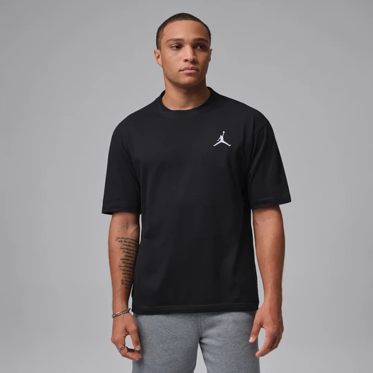 Zdjęcie produktu T-shirt męski z haftem Jumpman Jordan - Czerń