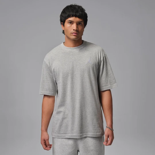 Zdjęcie produktu T-shirt męski z haftem Jumpman Jordan - Szary